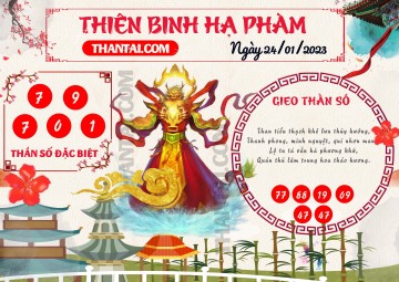 Thiên Binh Hạ Phàm 24/01/2023