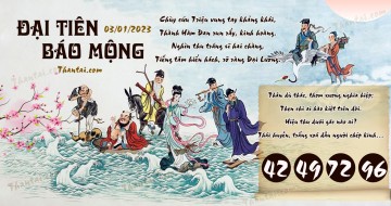 Đại Tiên Báo Mộng 03/01/2023