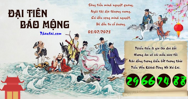 Đại Tiên Báo Mộng 19/01/2023