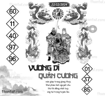 Vương Dĩ Quân Cương 22/12/2024