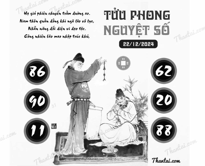 TỬU PHONG NGUYỆT SỐ 07/12/2024