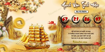 Hạnh Vận Tinh Đạo 23/12/2024