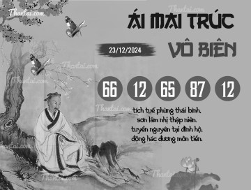ÁI MAI TRÚC VÔ BIÊN 23/12/2024