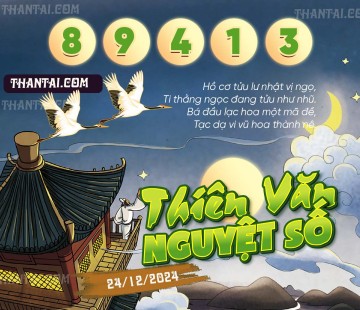 THIÊN VĂN NGUYỆT SỐ 24/12/2024