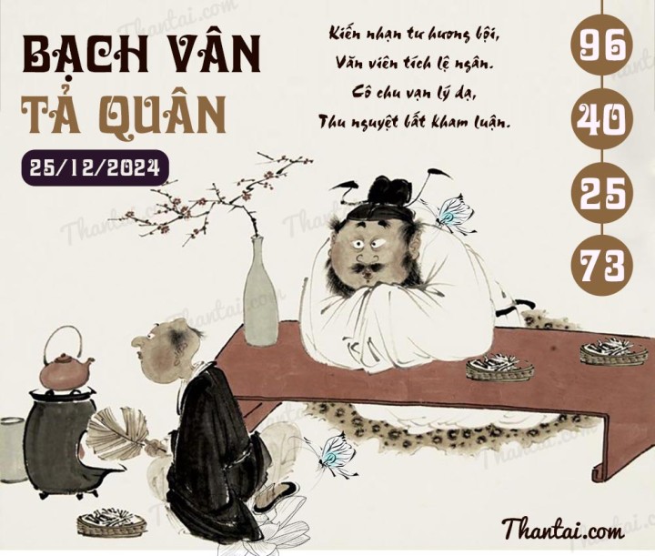 Bạch Vân Tả Quân 10/12/2024