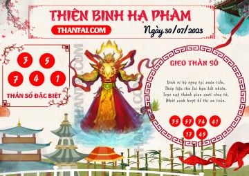 Thiên Binh Hạ Phàm 30/07/2023