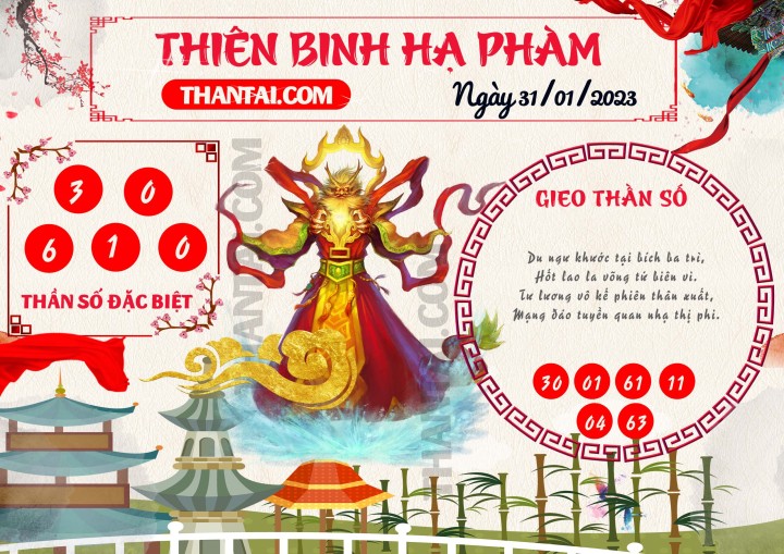Thiên Binh Hạ Phàm 16/01/2023