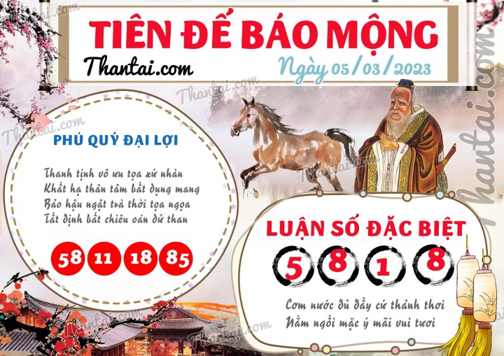 Tiên Đế Báo Mộng 18/02/2023