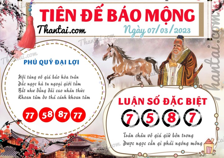 Tiên Đế Báo Mộng 20/02/2023