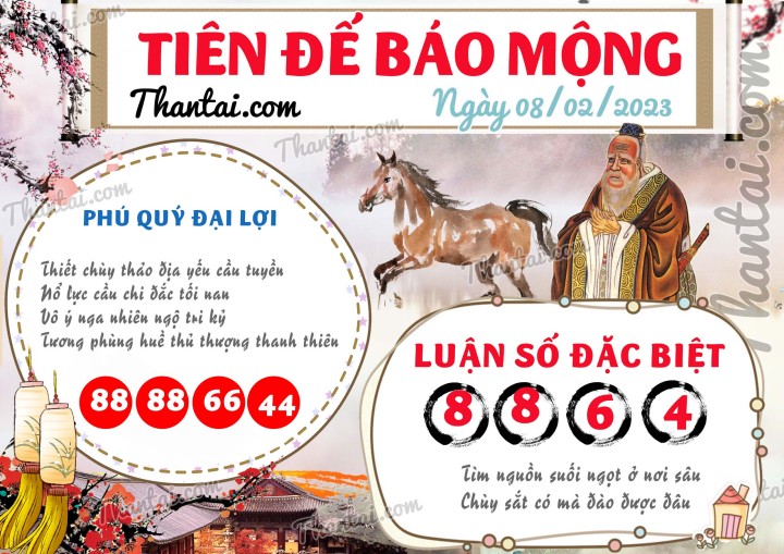 Tiên Đế Báo Mộng 24/01/2023
