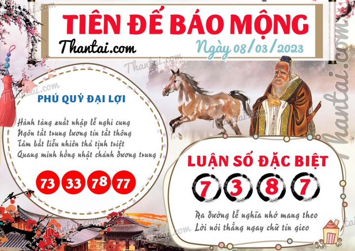 Tiên Đế Báo Mộng 21/02/2023