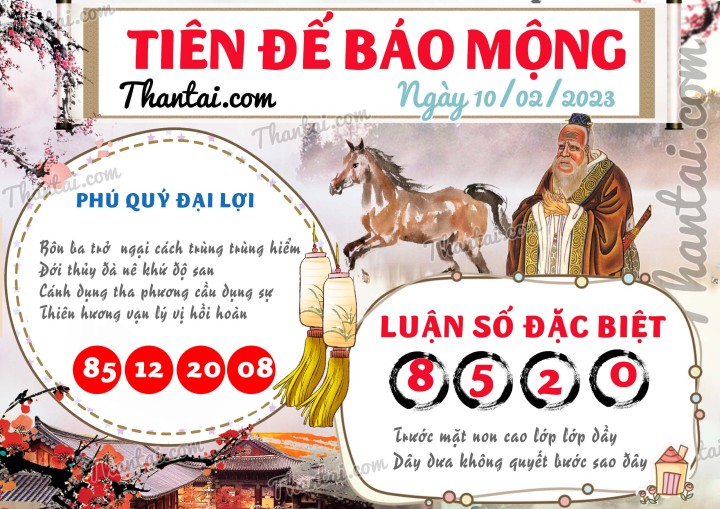 Tiên Đế Báo Mộng 26/01/2023