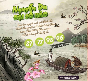 Nguyễn Du Đại Hào Số 29/12/2024