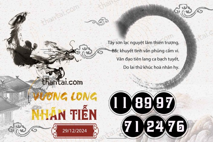 Vương Long Nhãn Tiễn 14/12/2024
