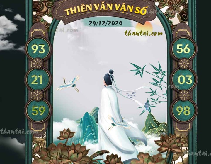 THIÊN VĂN VẬN SỐ 14/12/2024