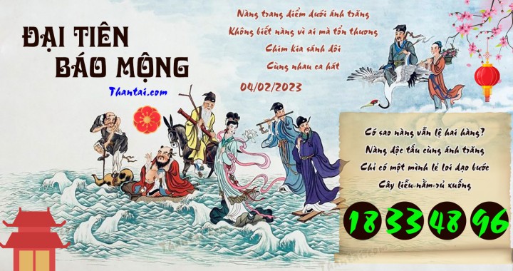 Đại Tiên Báo Mộng 20/01/2023