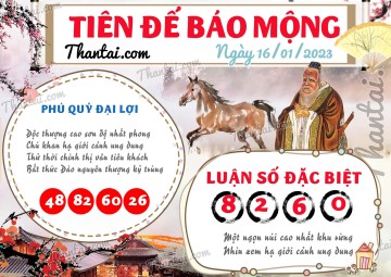 Tiên Đế Báo Mộng 16/01/2023