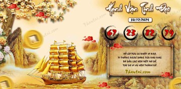 Hạnh Vận Tinh Đạo 30/12/2024