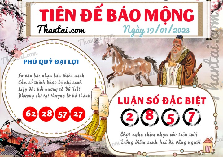 Tiên Đế Báo Mộng 04/01/2023
