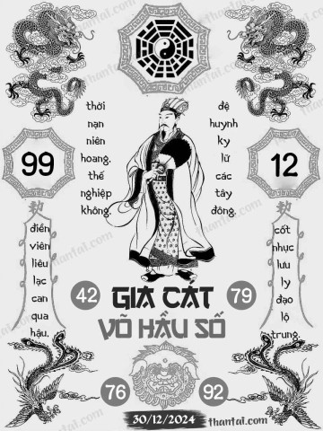 GIA CÁT VÕ HẦU SỐ 30/12/2024