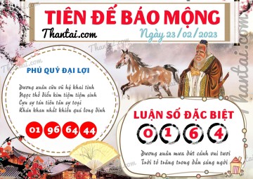 Tiên Đế Báo Mộng 23/02/2023