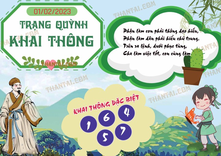 Trạng Quỳnh Khai Thông 17/01/2023