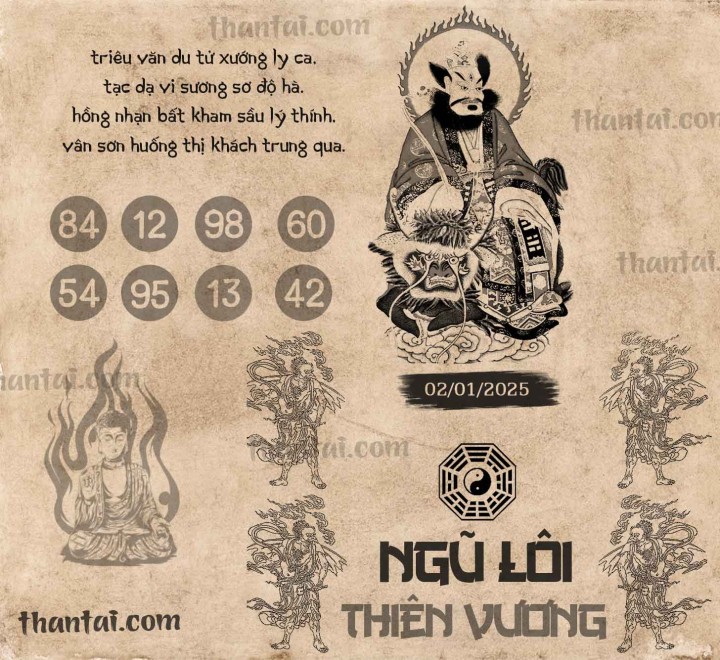 NGŨ LÔI THIÊN VƯƠNG 18/12/2024