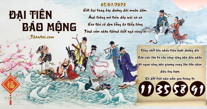 Đại Tiên Báo Mộng 01/01/2023