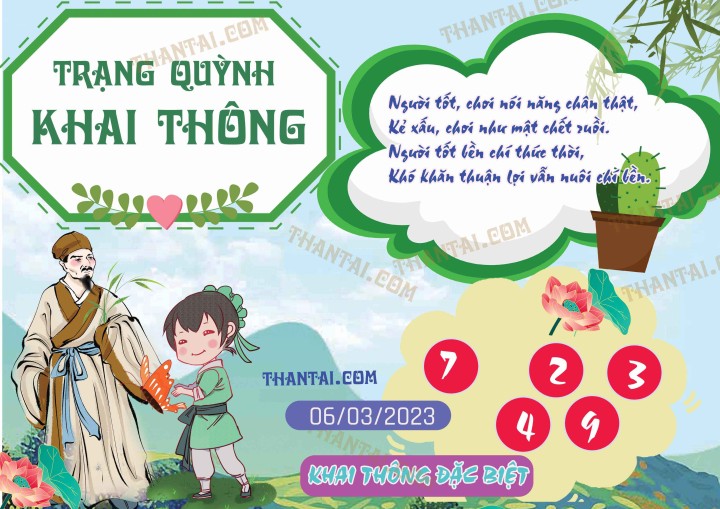 Trạng Quỳnh Khai Thông 19/02/2023
