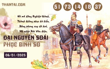 Đại Nguyên Soái 06/01/2025