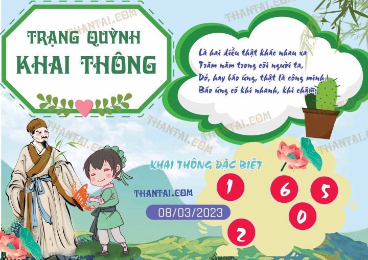 Trạng Quỳnh Khai Thông 21/02/2023