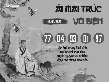 ÁI MAI TRÚC VÔ BIÊN 07/01/2025