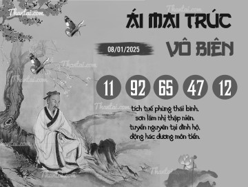 ÁI MAI TRÚC VÔ BIÊN 08/01/2025