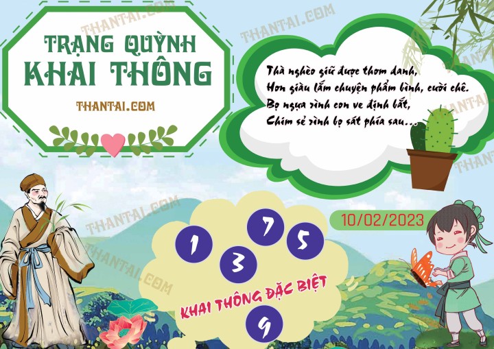 Trạng Quỳnh Khai Thông 26/01/2023