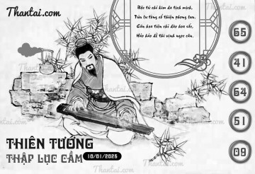THIÊN TƯỚNG THẬP LỤC CẦU 10/01/2025
