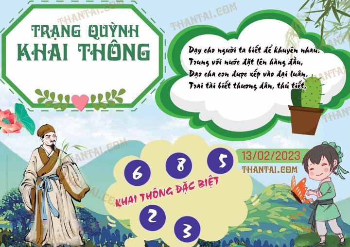 Trạng Quỳnh Khai Thông 29/01/2023