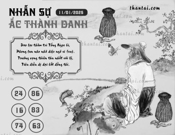 NHẪN SỰ ẮC THÀNH DANH 11/01/2025