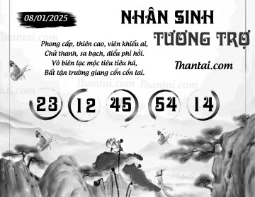 NHÂN SINH TƯƠNG TRỢ 12/01/2025