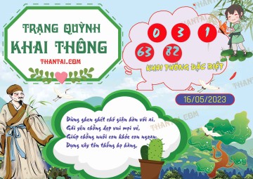 Trạng Quỳnh Khai Thông 16/05/2023