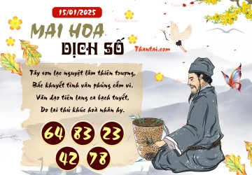 Mai Hoa Dịch Số 15/01/2025