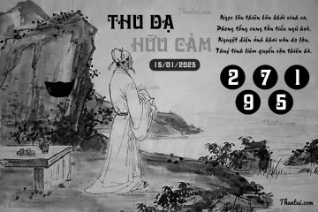 THU DẠ HỮU CẢM 15/01/2025
