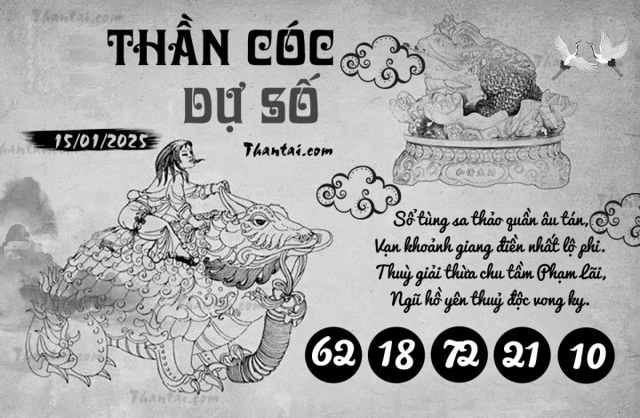 THẦN CÓC DỰ SỐ 31/12/2024