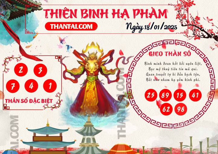 Thiên Binh Hạ Phàm 03/01/2025