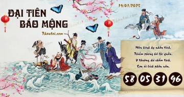 Đại Tiên Báo Mộng 19/01/2025