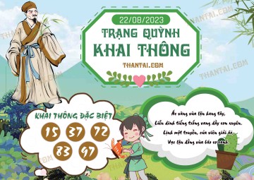 Trạng Quỳnh Khai Thông 22/08/2023