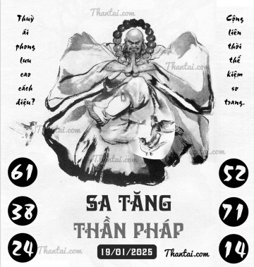SA TĂNG THẦN PHÁP 19/01/2025