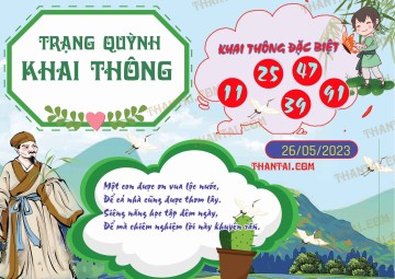 Trạng Quỳnh Khai Thông 26/05/2023