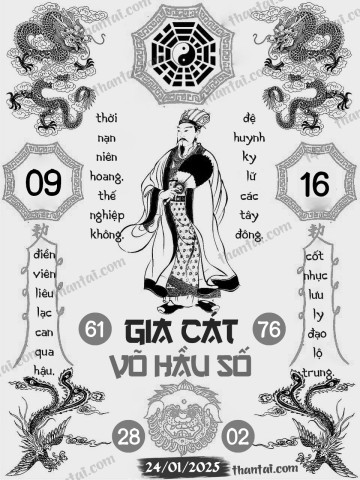 GIA CÁT VÕ HẦU SỐ 24/01/2025