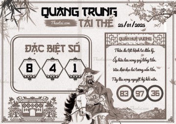 QUANG TRUNG TÁI THẾ 25/01/2025