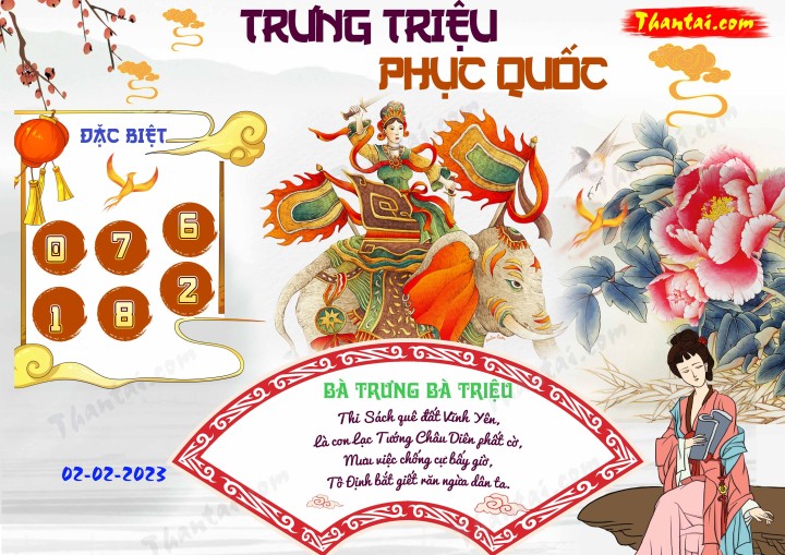 Trưng Triệu Phục Quốc 18/01/2023